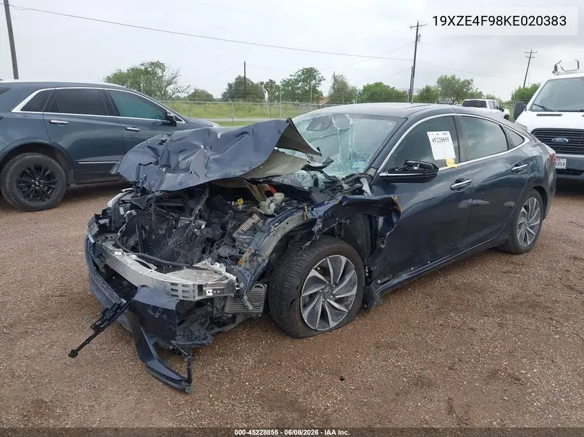 2019 Honda Insight Touring VIN: 19XZE4F98KE020383 Lot: 45228855