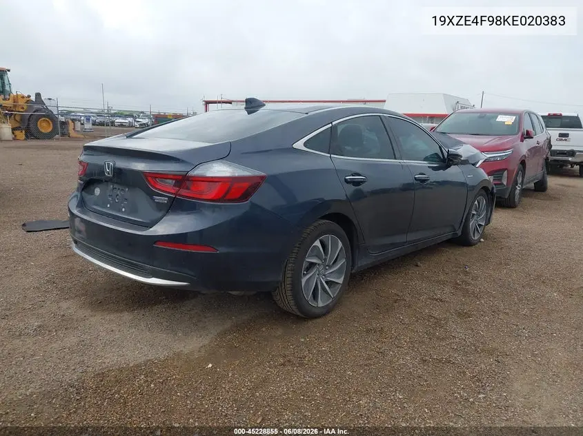 2019 Honda Insight Touring VIN: 19XZE4F98KE020383 Lot: 45228855