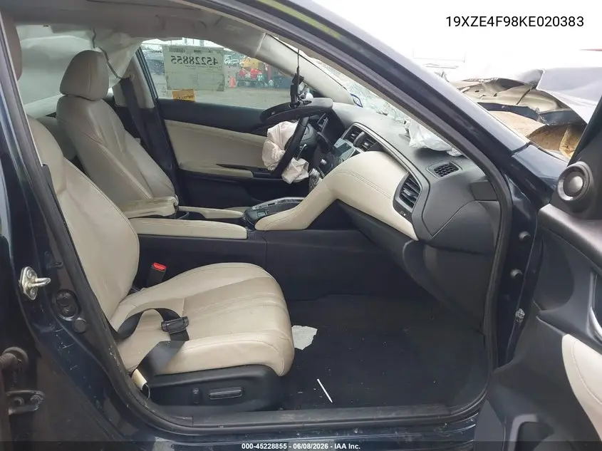 2019 Honda Insight Touring VIN: 19XZE4F98KE020383 Lot: 45228855