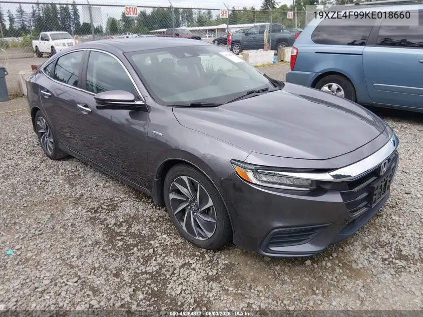 2019 Honda Insight Touring VIN: 19XZE4F99KE018660 Lot: 45264877