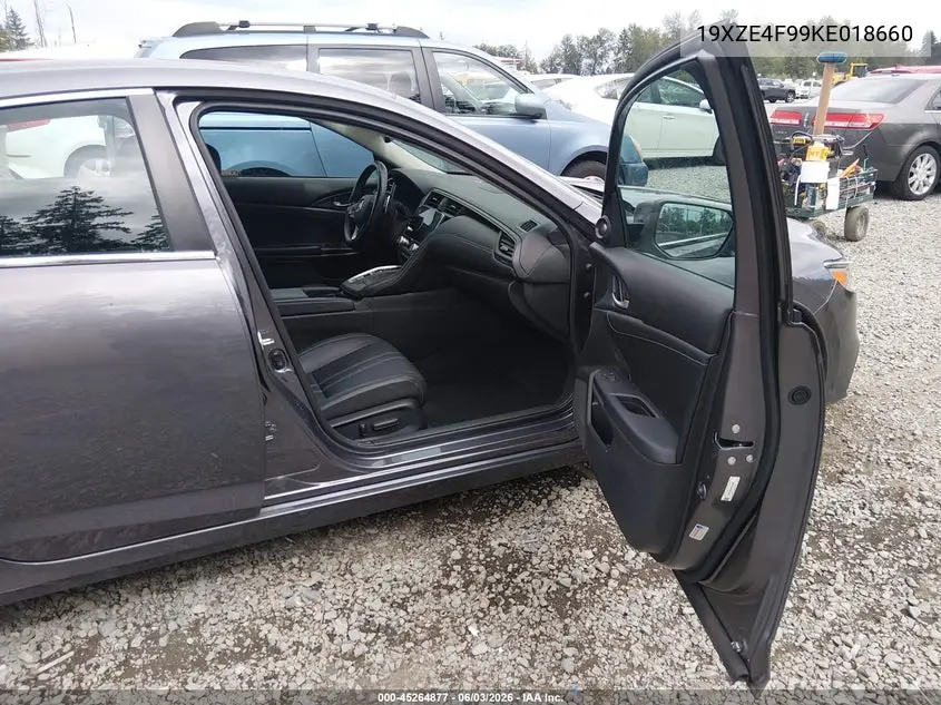 2019 Honda Insight Touring VIN: 19XZE4F99KE018660 Lot: 45264877