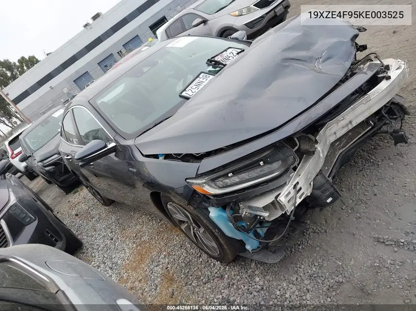 2019 Honda Insight Touring VIN: 19XZE4F95KE003525 Lot: 45266136