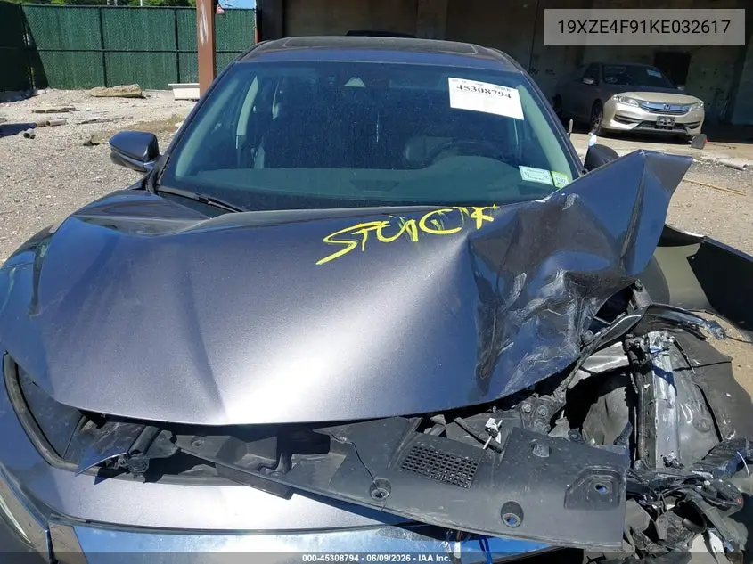 2019 Honda Insight Touring VIN: 19XZE4F91KE032617 Lot: 45308794