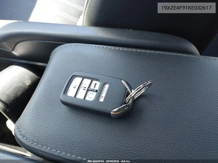 2019 Honda Insight Touring VIN: 19XZE4F91KE032617 Lot: 45308794