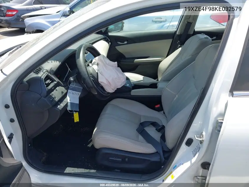 2019 Honda Insight Touring VIN: 19XZE4F98KE032579 Lot: 45329539