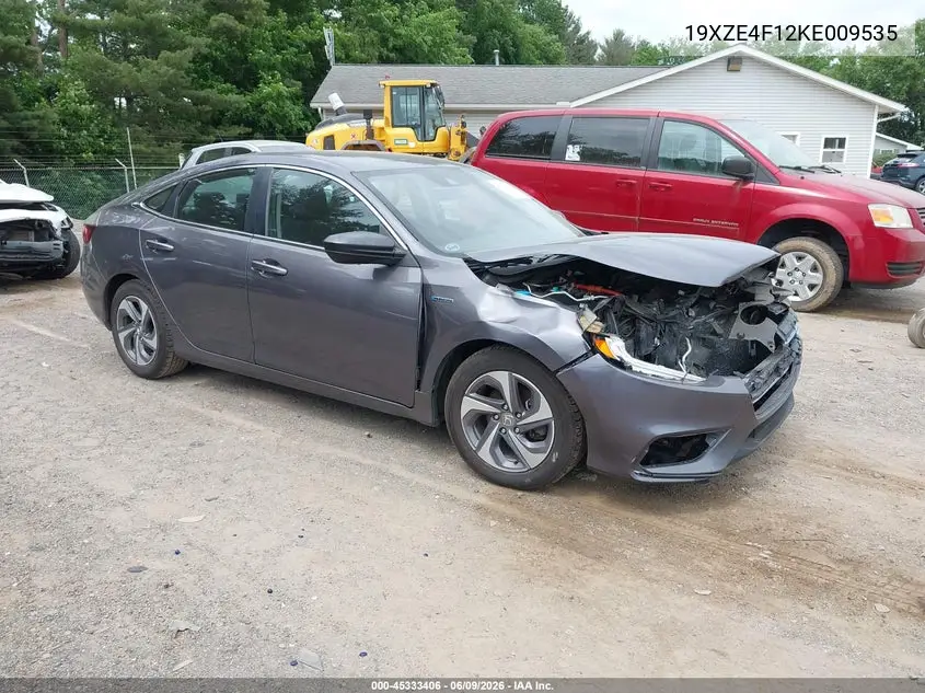 2019 Honda Insight Lx VIN: 19XZE4F12KE009535 Lot: 45333406