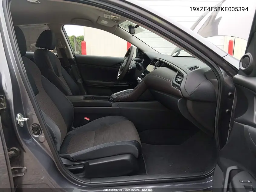 2019 Honda Insight Ex VIN: 19XZE4F58KE005394 Lot: 45418790