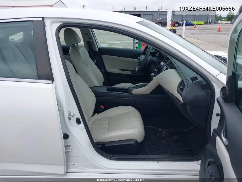 2019 Honda Insight Ex VIN: 19XZE4F54KE005666 Lot: 45422612