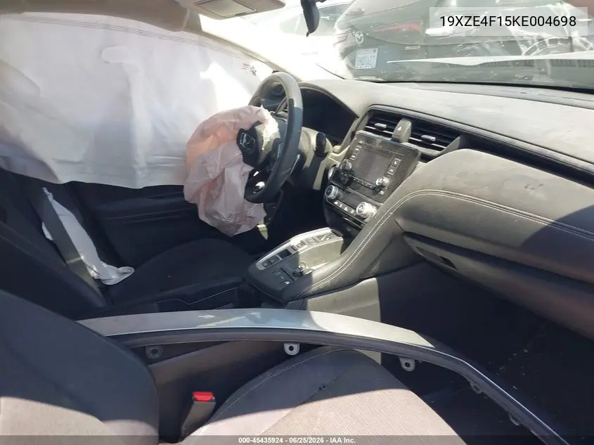2019 Honda Insight Lx VIN: 19XZE4F15KE004698 Lot: 45435924