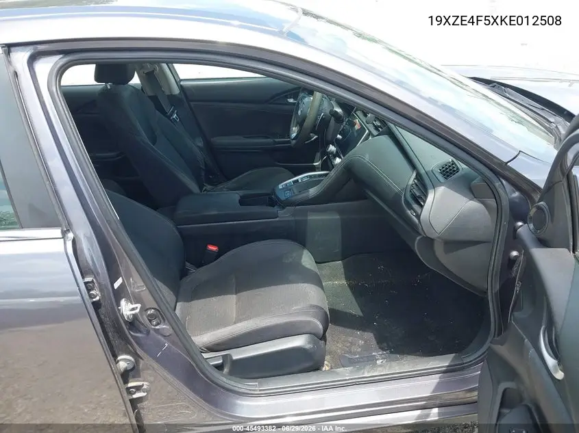 2019 Honda Insight Ex VIN: 19XZE4F5XKE012508 Lot: 45493382
