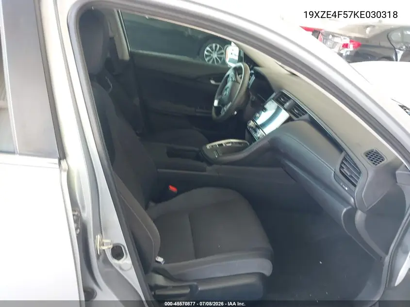 2019 Honda Insight Ex VIN: 19XZE4F57KE030318 Lot: 45570877