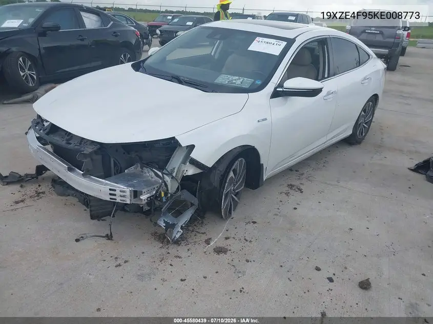 2019 Honda Insight Touring VIN: 19XZE4F95KE008773 Lot: 45580439