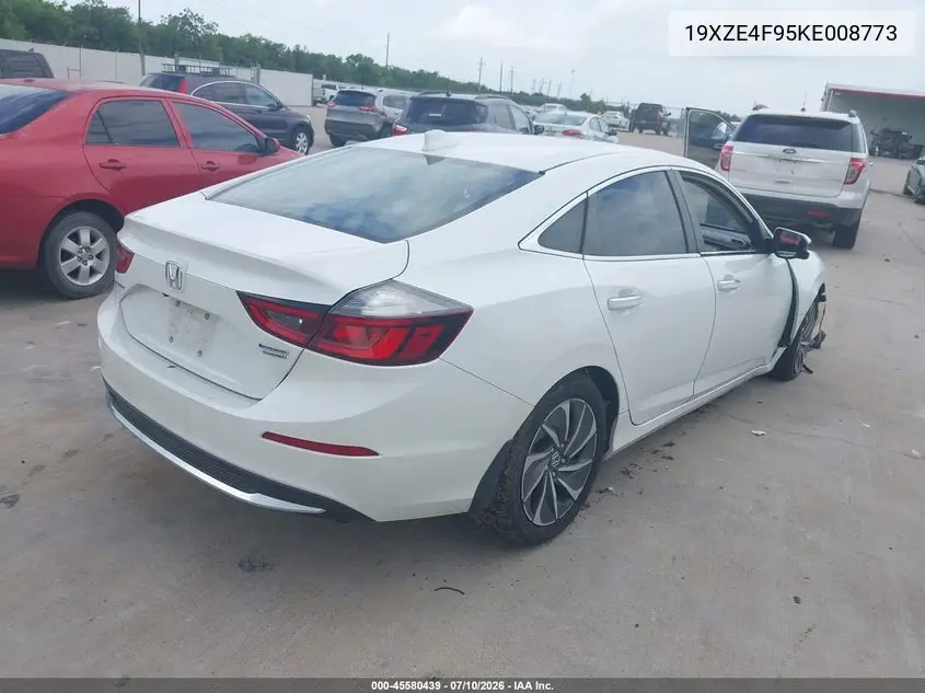 2019 Honda Insight Touring VIN: 19XZE4F95KE008773 Lot: 45580439