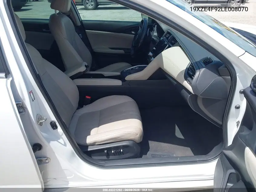 2020 Honda Insight Touring VIN: 19XZE4F92LE008070 Lot: 45331292