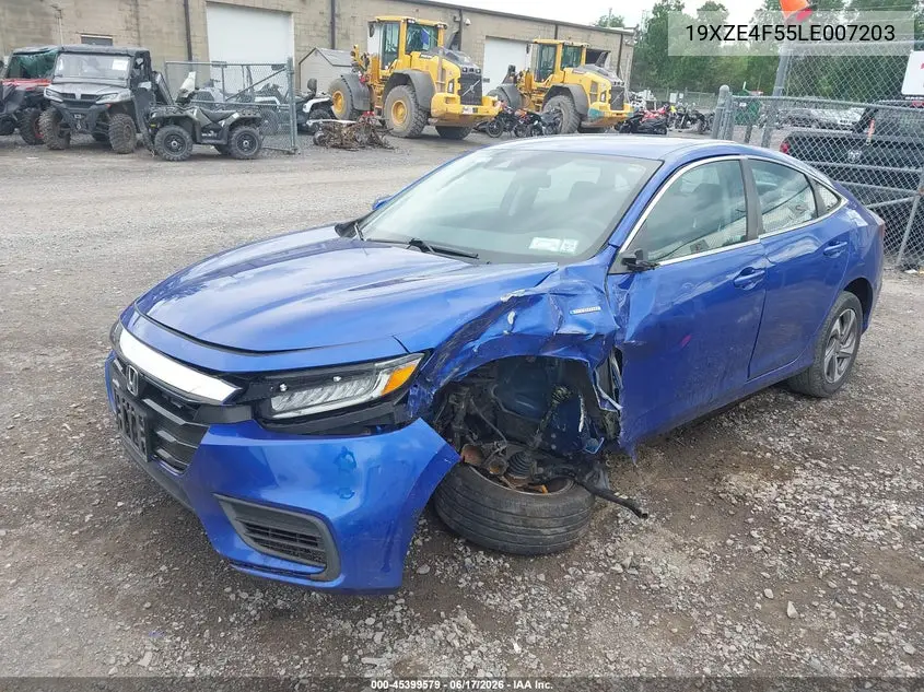 2020 Honda Insight Ex VIN: 19XZE4F55LE007203 Lot: 45399579