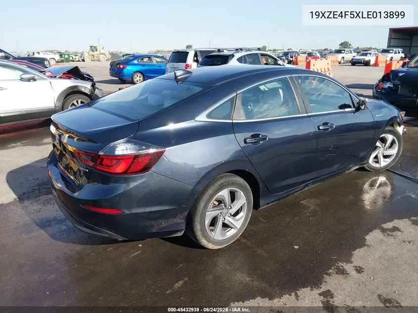 2020 Honda Insight Ex VIN: 19XZE4F5XLE013899 Lot: 45432939