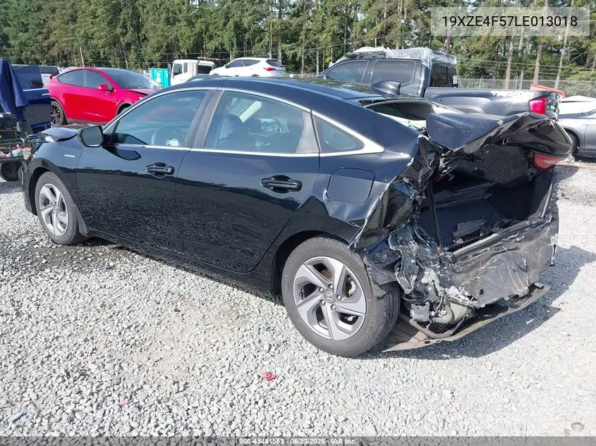 2020 Honda Insight Ex VIN: 19XZE4F57LE013018 Lot: 45441553
