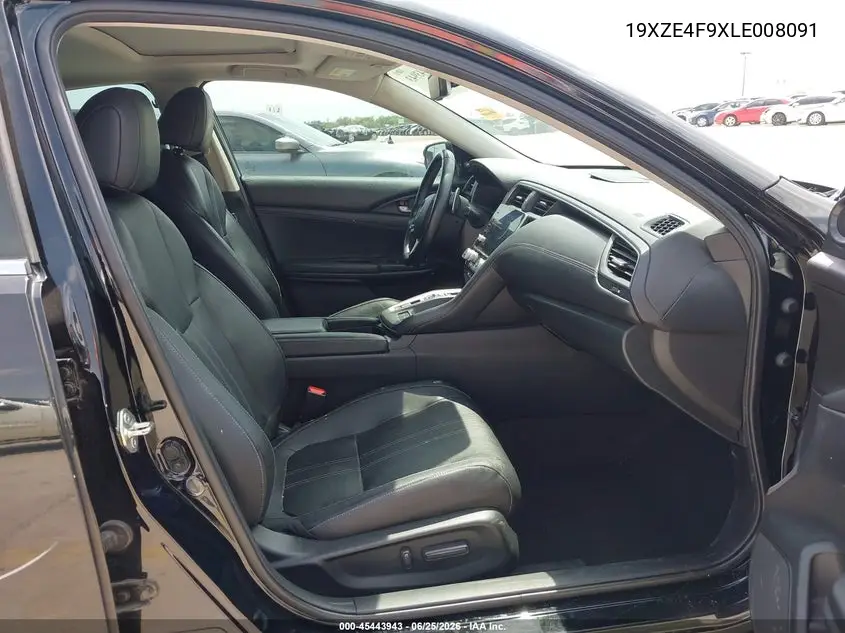 2020 Honda Insight Touring VIN: 19XZE4F9XLE008091 Lot: 45443943