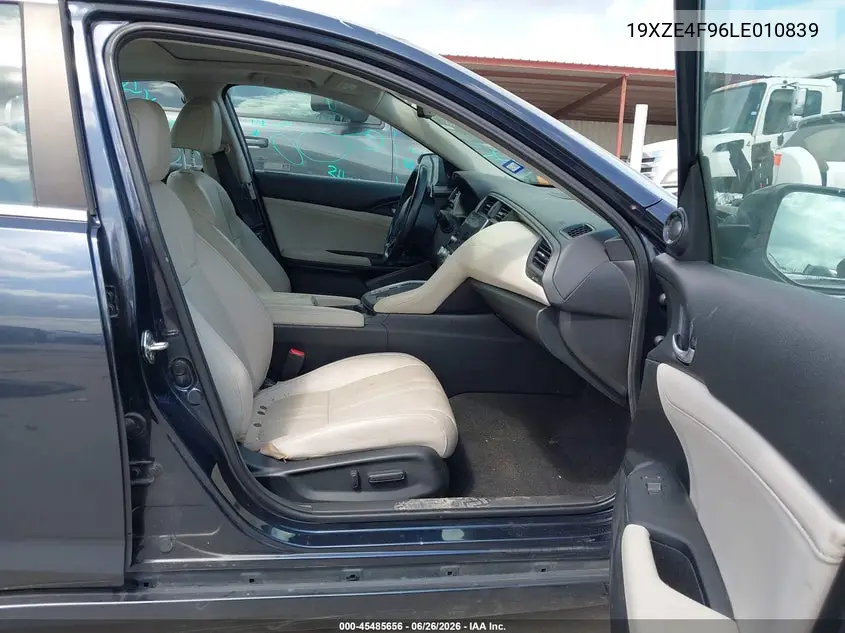 2020 Honda Insight Touring VIN: 19XZE4F96LE010839 Lot: 45485656