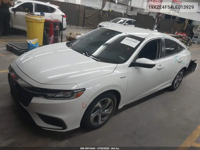 2020 Honda Insight Ex VIN: 19XZE4F54LE013929 Lot: 45519484