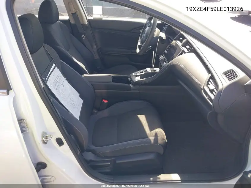 2020 Honda Insight Ex VIN: 19XZE4F59LE013926 Lot: 45608007