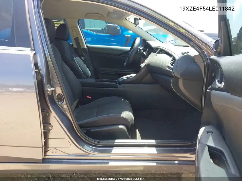 2020 Honda Insight Ex VIN: 19XZE4F54LE011842 Lot: 45650457