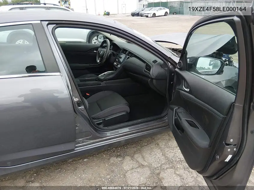 2020 Honda Insight Ex VIN: 19XZE4F58LE000164 Lot: 45684876