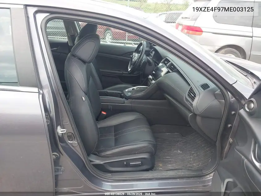 2021 Honda Insight Touring VIN: 19XZE4F97ME003125 Lot: 45136529