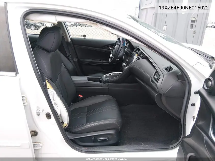 2022 Honda Insight Touring VIN: 19XZE4F90NE015022 Lot: 45306962