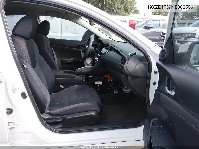 2022 Honda Insight Ex VIN: 19XZE4F59NE002556 Lot: 45456082