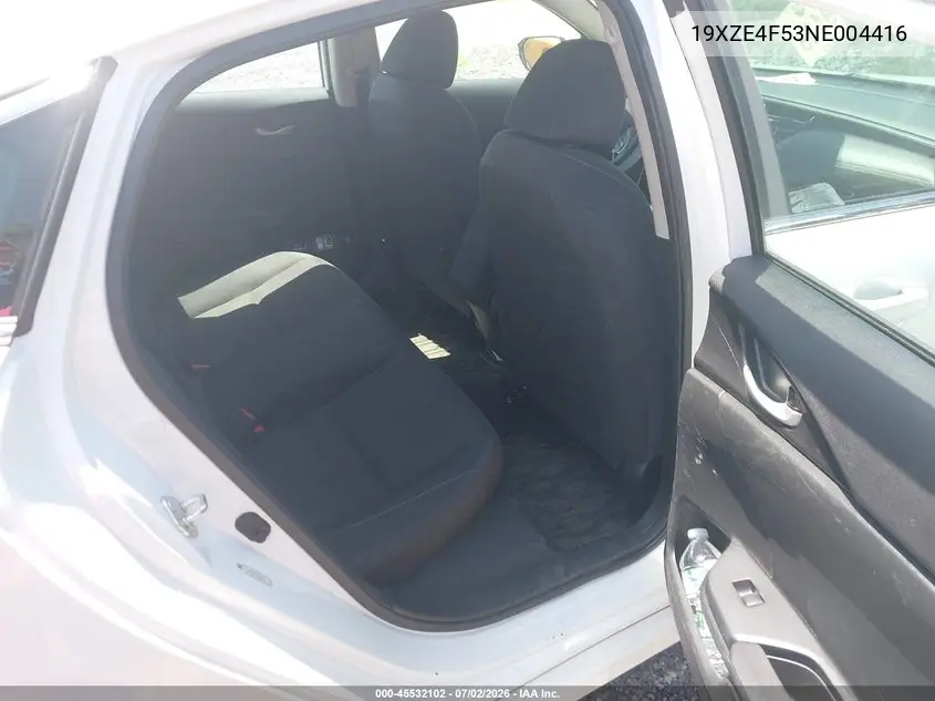 2022 Honda Insight Ex VIN: 19XZE4F53NE004416 Lot: 45532102