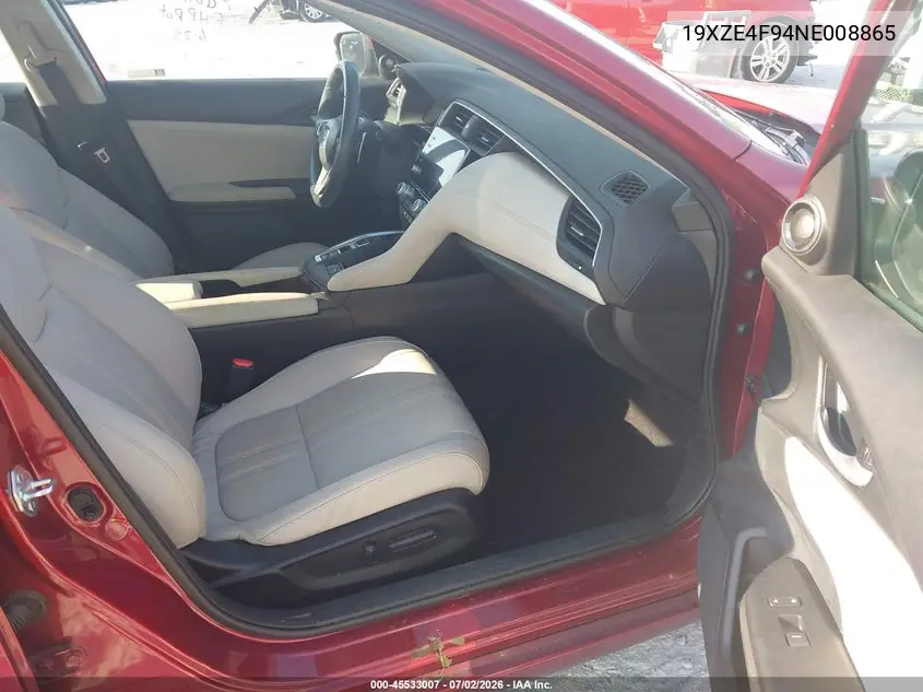 2022 Honda Insight Touring VIN: 19XZE4F94NE008865 Lot: 45533007
