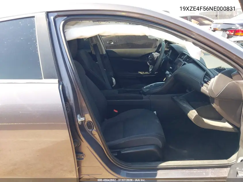 2022 Honda Insight Ex VIN: 19XZE4F56NE000831 Lot: 45542952