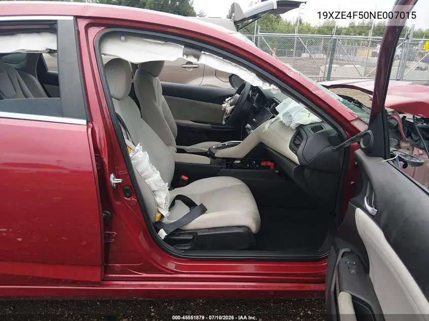 2022 Honda Insight Ex VIN: 19XZE4F50NE007015 Lot: 45551879