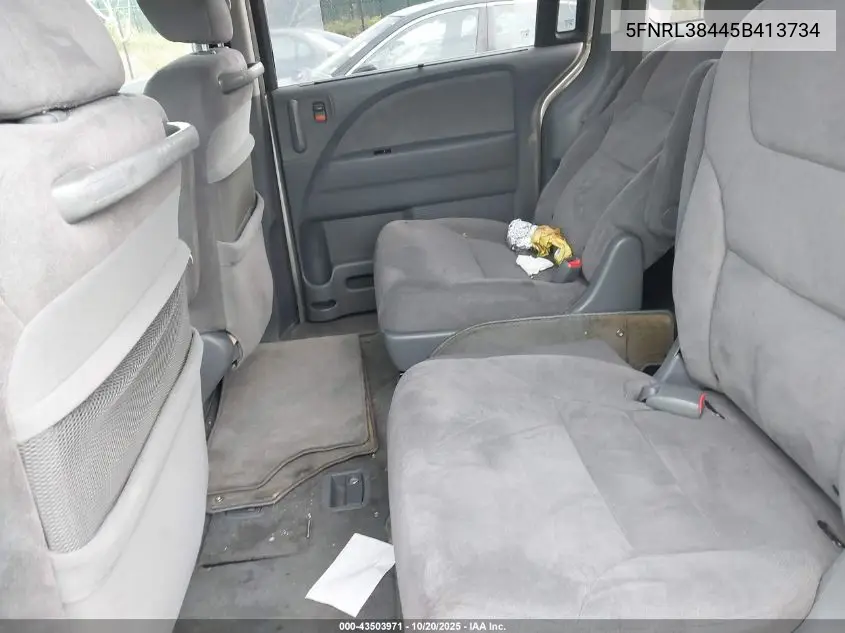 5FNRL38445B413734 2005 Honda Odyssey Ex
