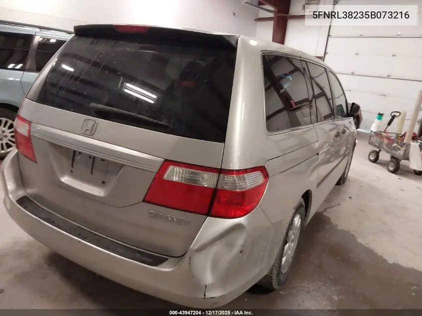 5FNRL38235B073216 2005 Honda Odyssey Lx