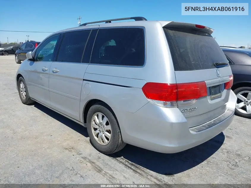 2010 Honda Odyssey Ex VIN: 5FNRL3H4XAB061916 Lot: 45557892