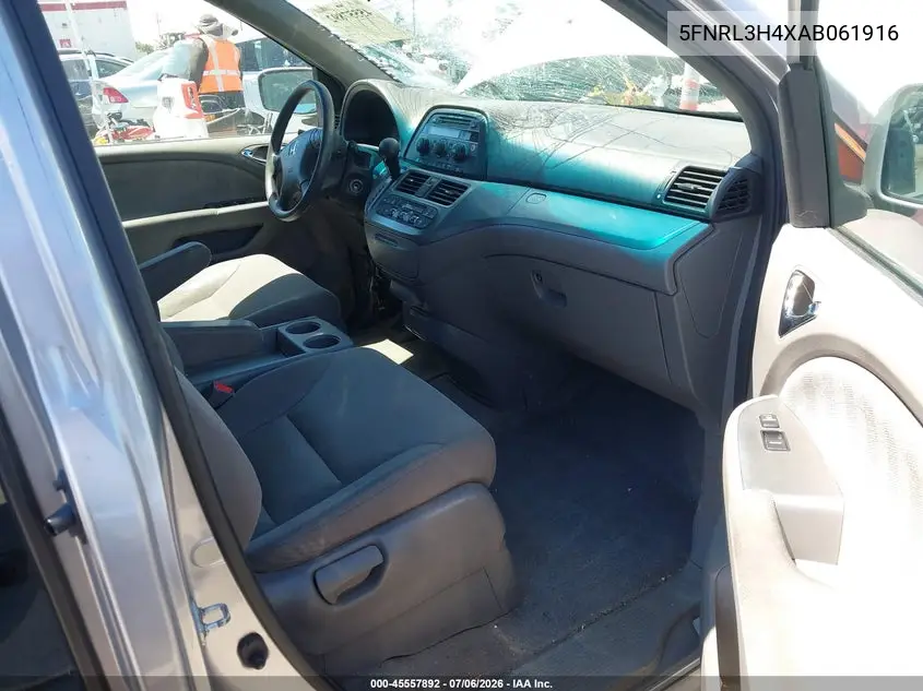 2010 Honda Odyssey Ex VIN: 5FNRL3H4XAB061916 Lot: 45557892