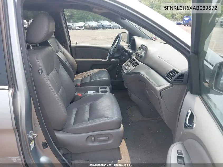 2010 Honda Odyssey Ex-L VIN: 5FNRL3H6XAB089572 Lot: 45606203