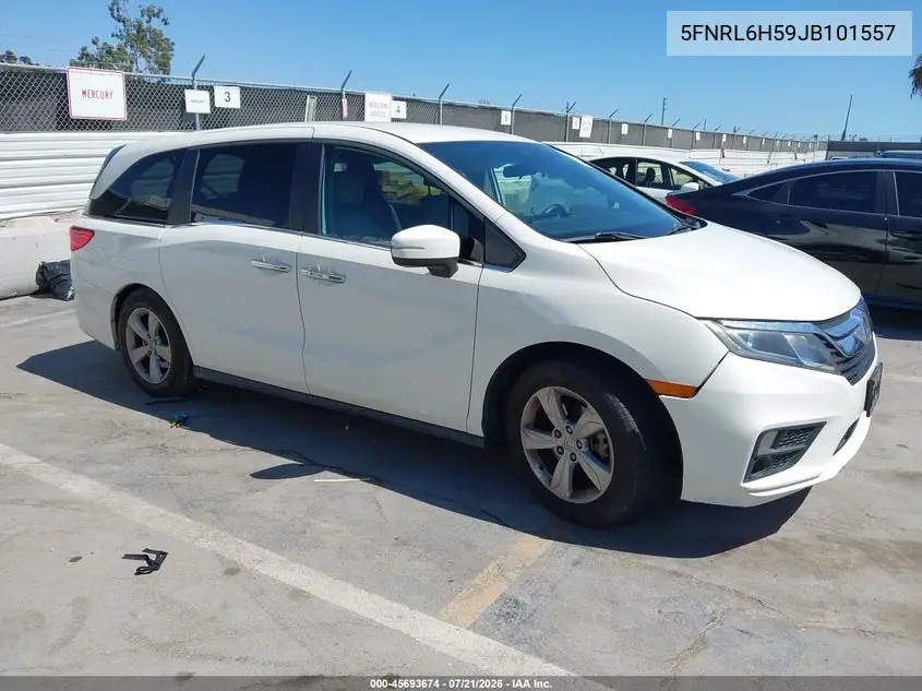 2018 Honda Odyssey Ex VIN: 5FNRL6H59JB101557 Lot: 45693674