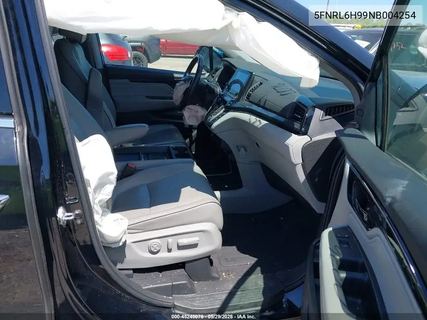 2022 Honda Odyssey Elite VIN: 5FNRL6H99NB004254 Lot: 45240076