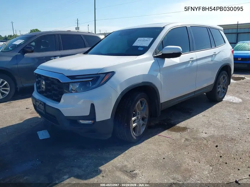 2023 Honda Passport Awd Ex-L VIN: 5FNYF8H54PB030095 Lot: 45232567
