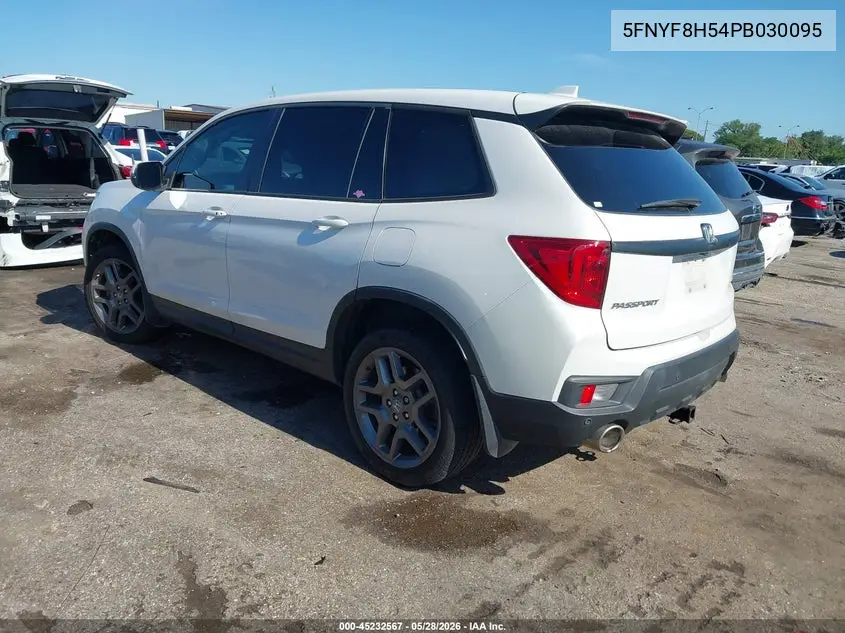 2023 Honda Passport Awd Ex-L VIN: 5FNYF8H54PB030095 Lot: 45232567