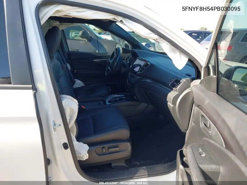 2023 Honda Passport Awd Ex-L VIN: 5FNYF8H54PB030095 Lot: 45232567