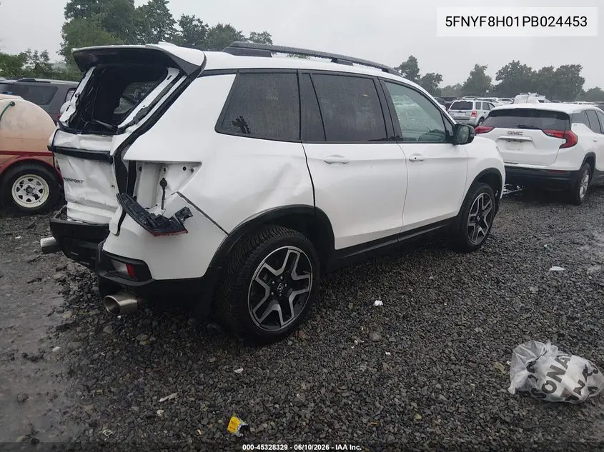 2023 Honda Passport Awd Elite VIN: 5FNYF8H01PB024453 Lot: 45328329