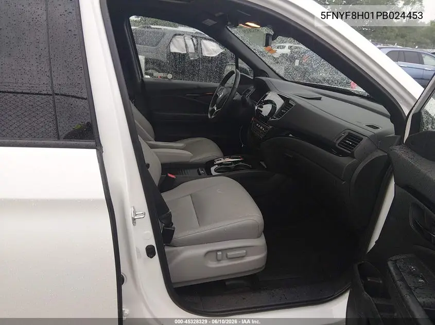 2023 Honda Passport Awd Elite VIN: 5FNYF8H01PB024453 Lot: 45328329