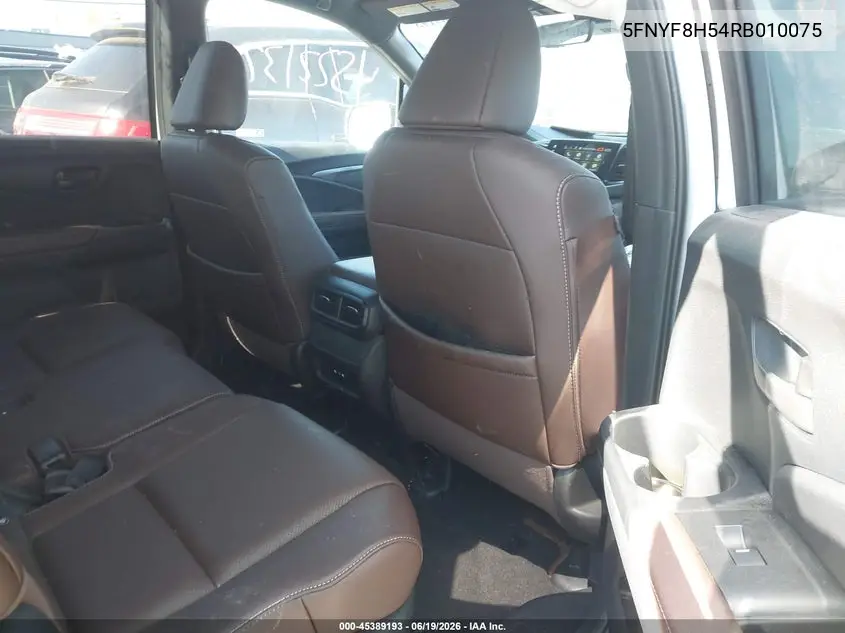 2024 Honda Passport Awd Ex-L VIN: 5FNYF8H54RB010075 Lot: 45389193
