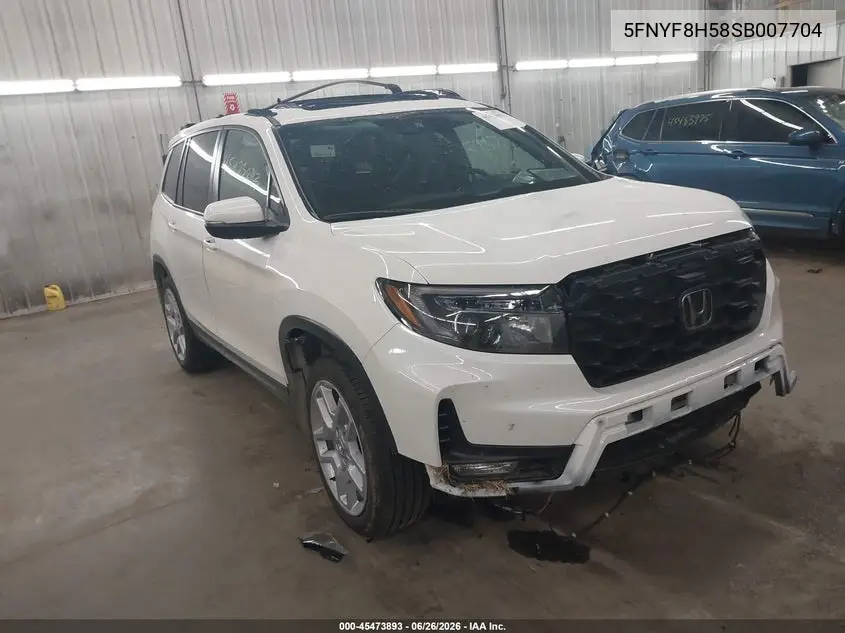 2025 Honda Passport Awd Ex-L VIN: 5FNYF8H58SB007704 Lot: 45473893