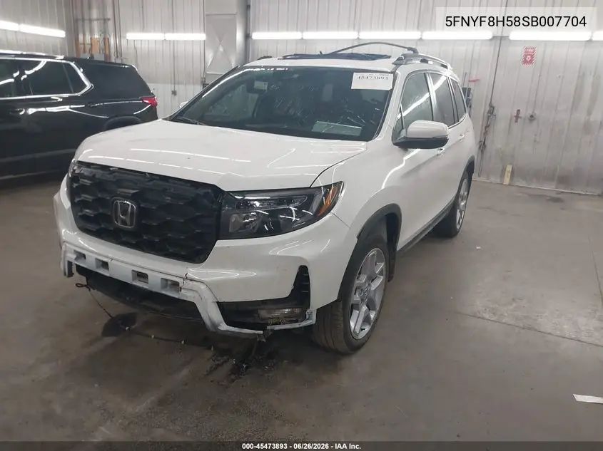 2025 Honda Passport Awd Ex-L VIN: 5FNYF8H58SB007704 Lot: 45473893
