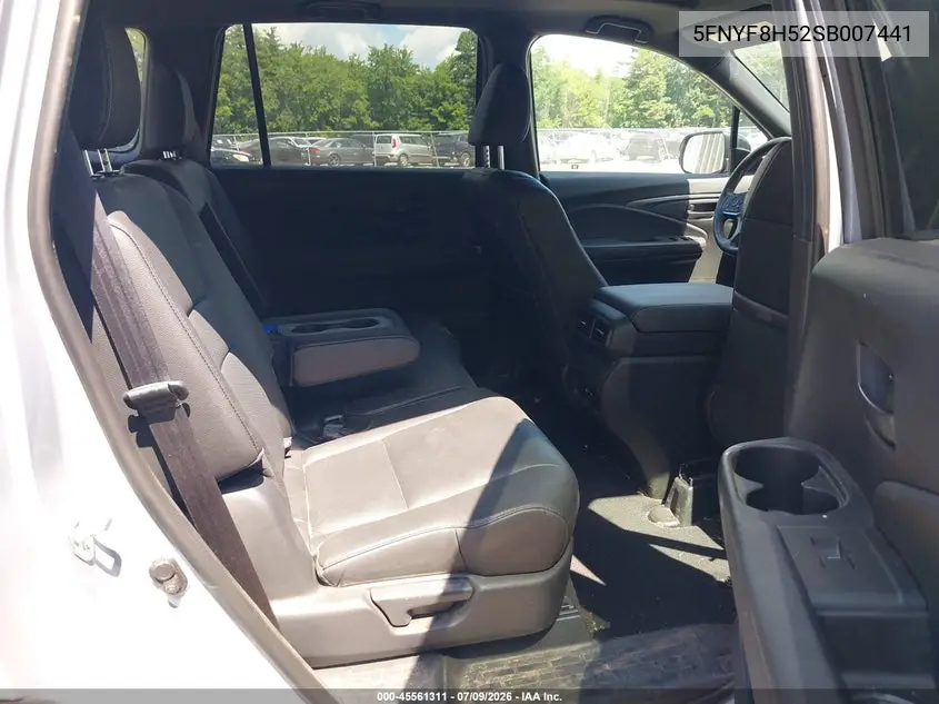 2025 Honda Passport Awd Ex-L VIN: 5FNYF8H52SB007441 Lot: 45561311